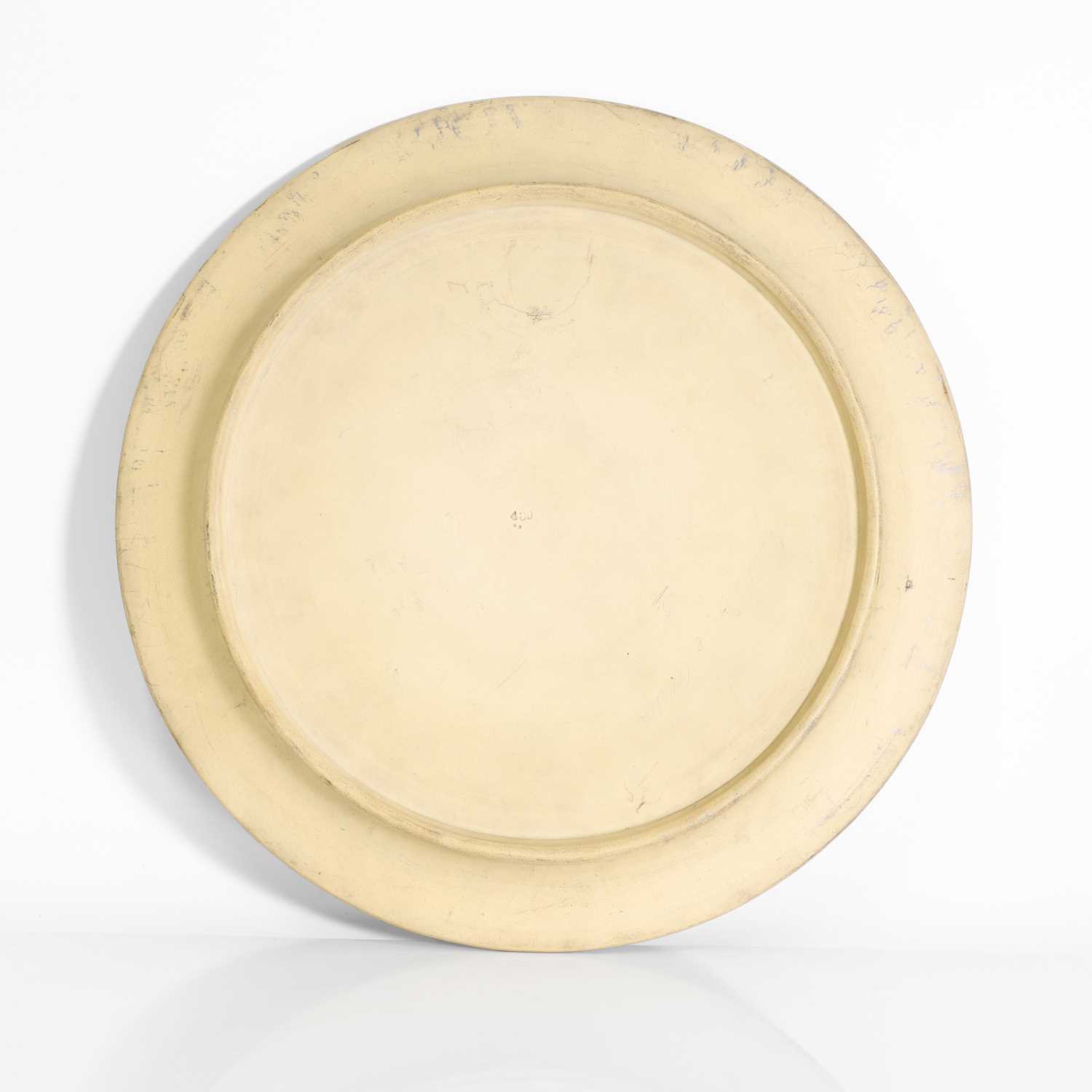A Minton encaustic stoneware bread plate, - Image 3 of 5