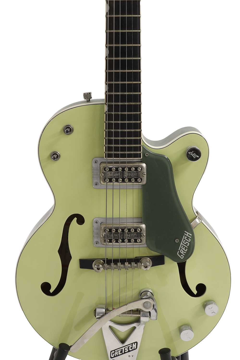 A Gretsch G6118T-60GE Vintage Select Edition '60 Anniversary hollow-bodied electric guitar, - Image 12 of 14