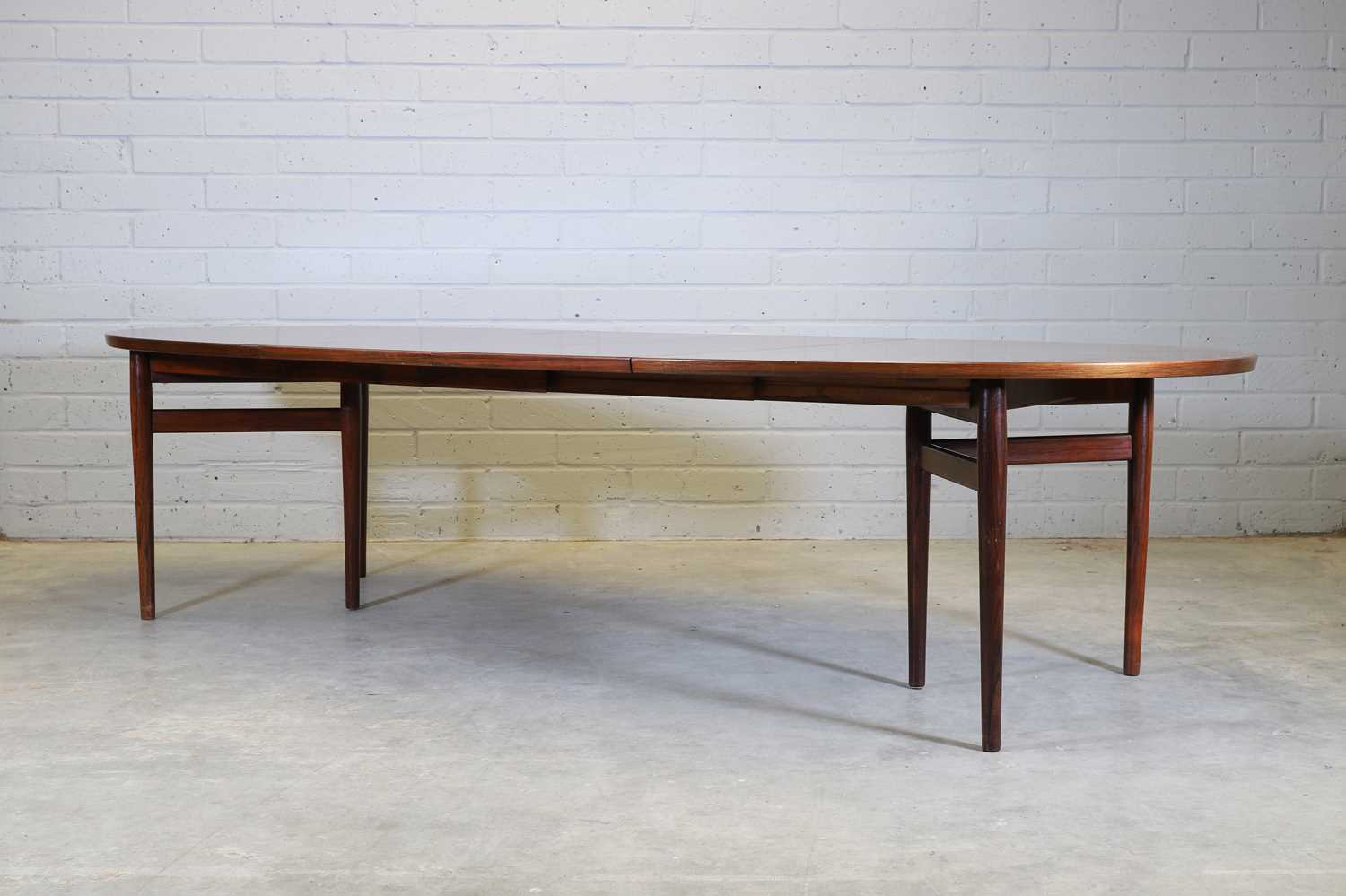 A Danish 'Model 227' extending rosewood dining table, - Image 2 of 8