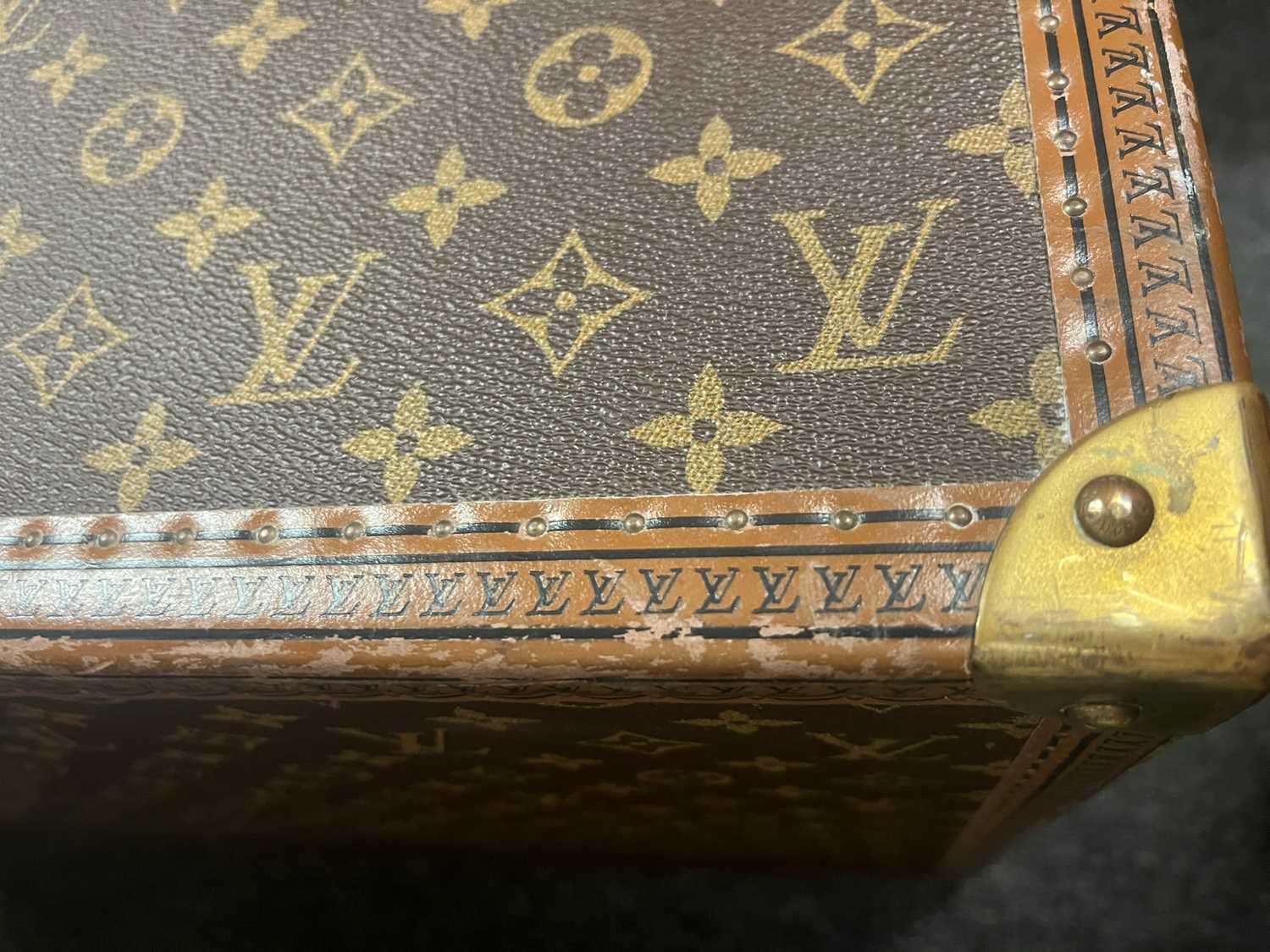 A Louis Vuitton monogrammed canvas English 'Alzer' suitcase, - Image 29 of 29