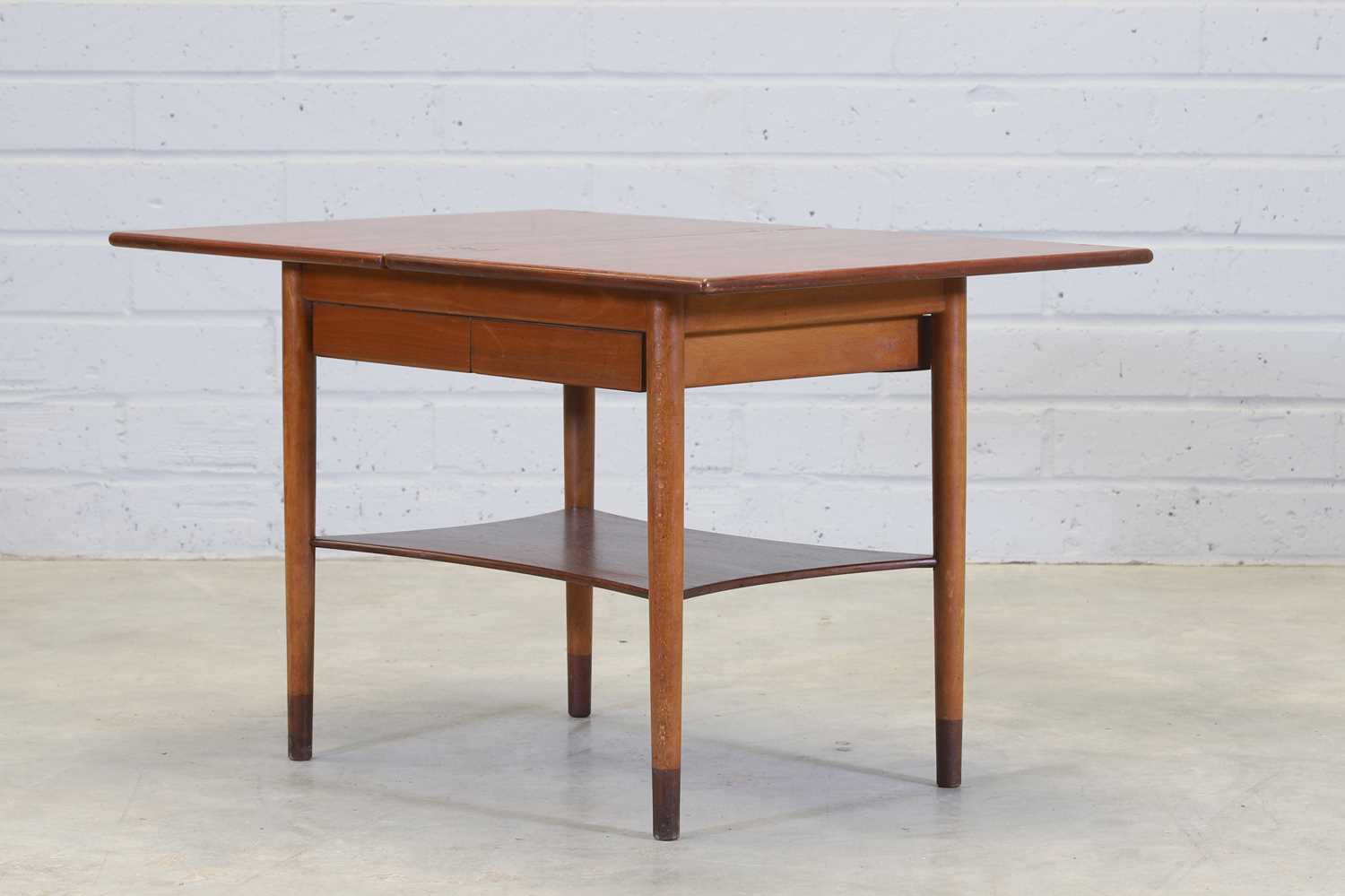 A Danish teak 'Model 149' occasional flip-top table, - Image 3 of 9