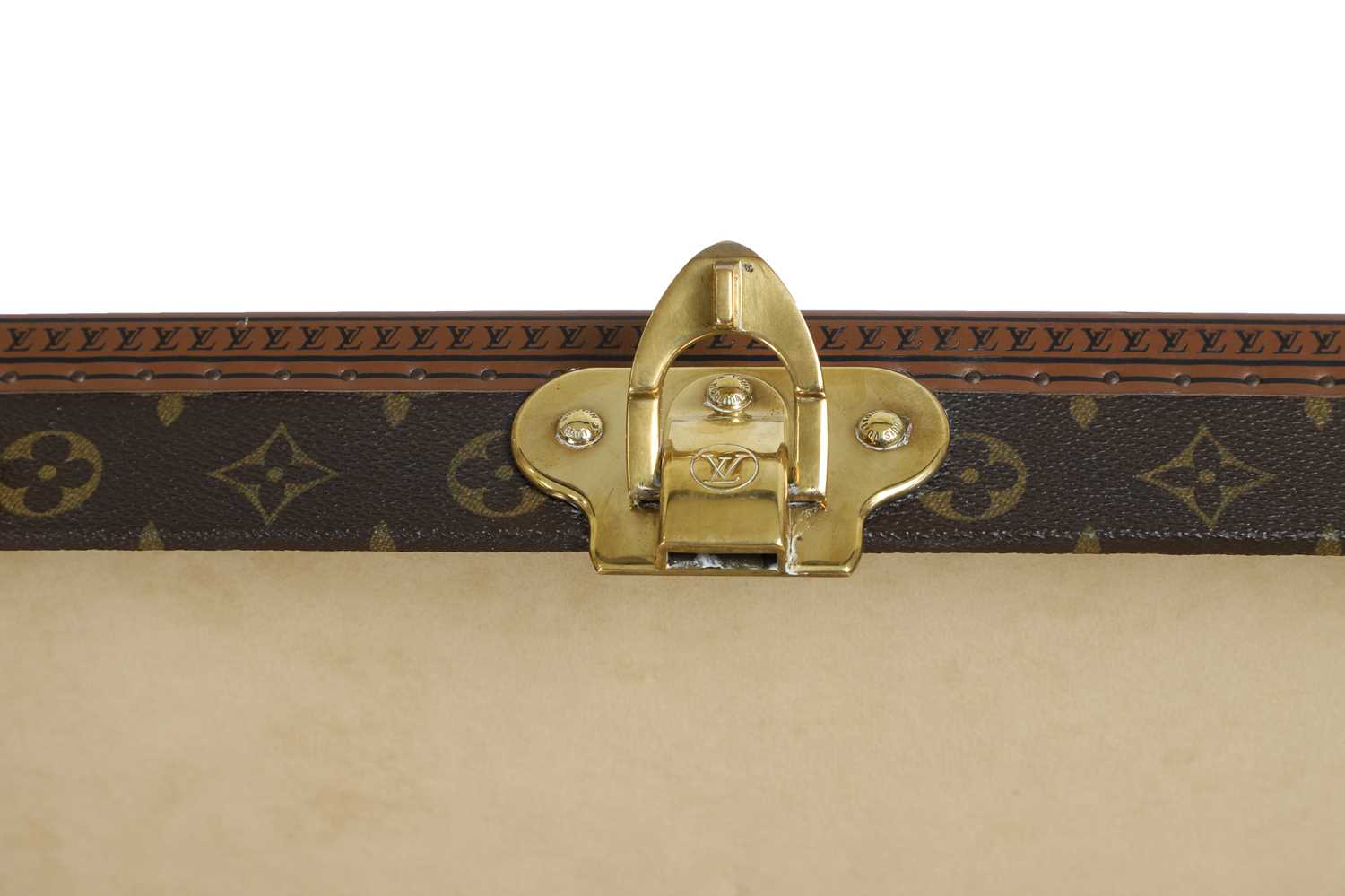 A Louis Vuitton monogrammed canvas watch trunk, - Bild 7 aus 12