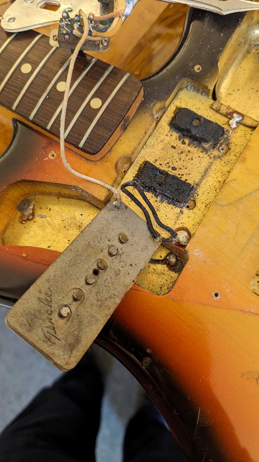 A 1965 Fender Jazzmaster electric guitar, - Image 13 of 16