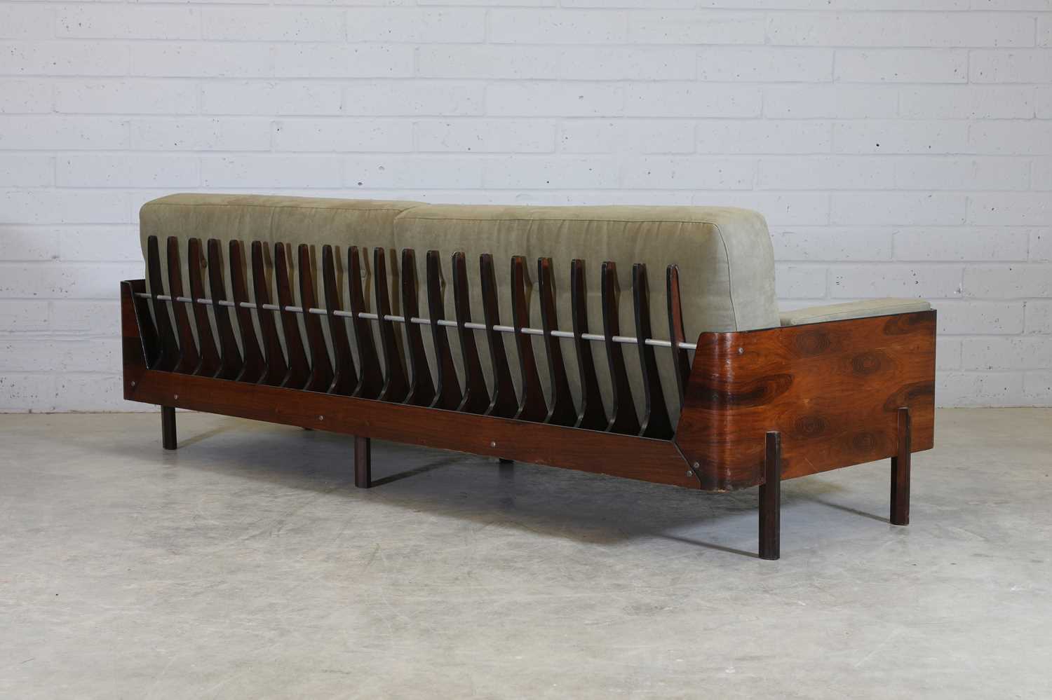 § A Brazilian rosewood settee, - Image 3 of 4