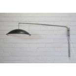 A French telescopic wall light,