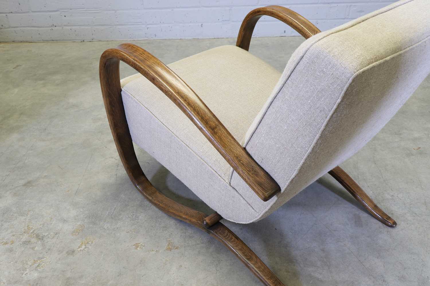 A pair of 'H269' bentwood armchairs, - Image 7 of 17