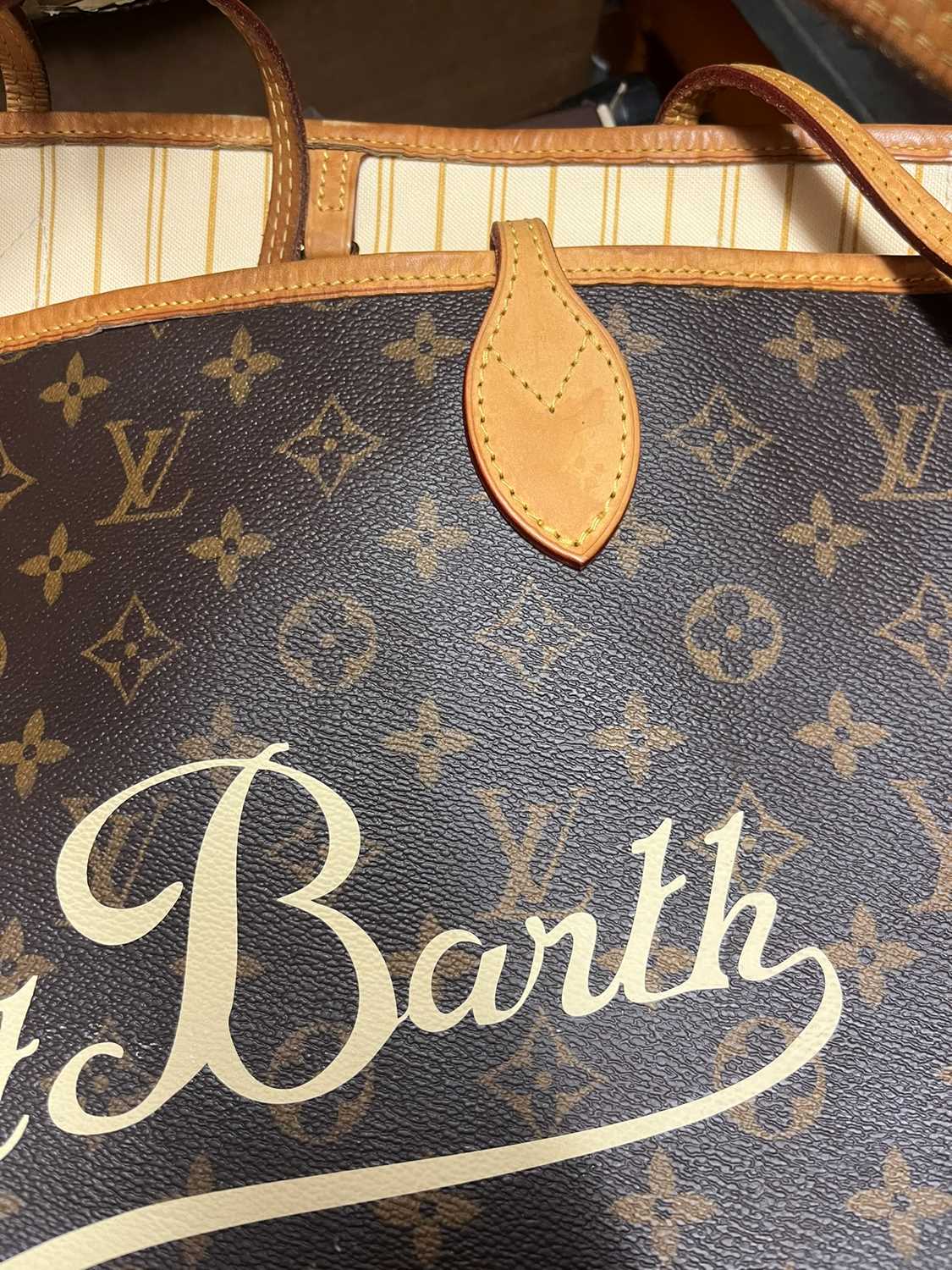 A Louis Vuitton monogrammed canvas Cabas Neverfull 'Saint Barth' tote bag, - Image 8 of 19