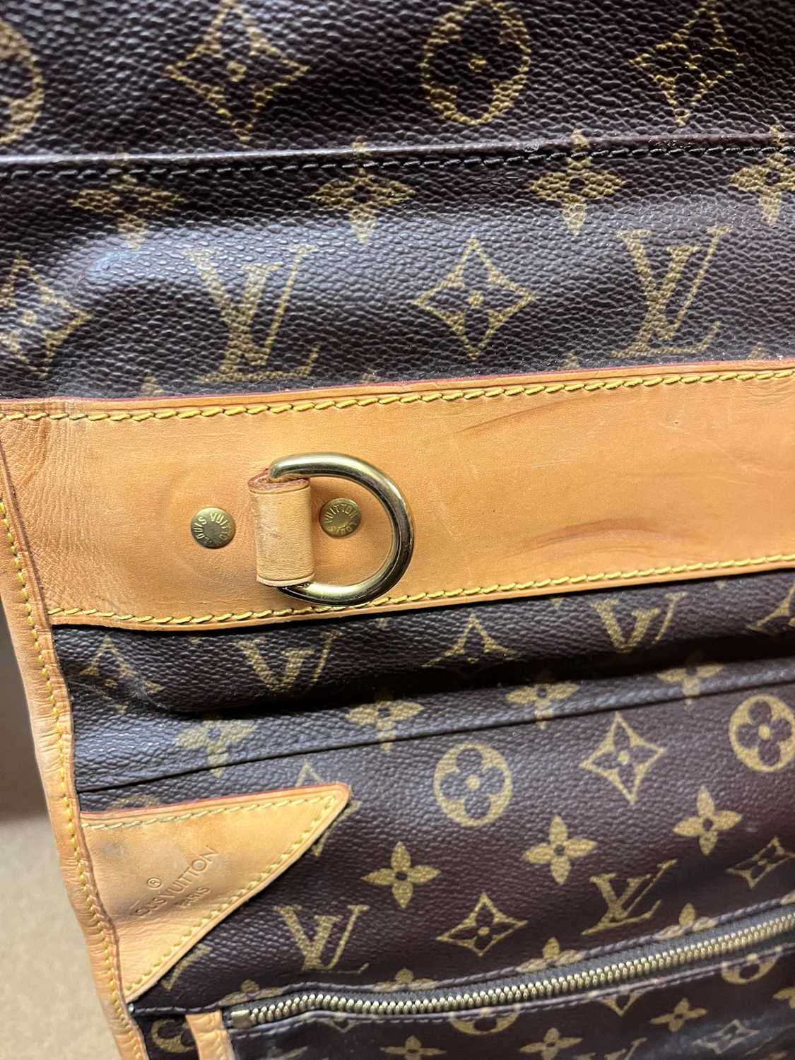 A Louis Vuitton monogrammed canvas suit bag, - Image 19 of 26