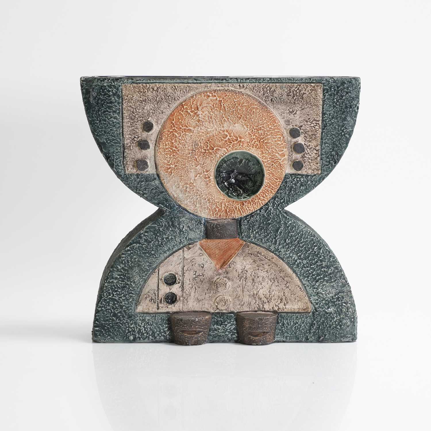 A Troika stoneware anvil vase, - Image 4 of 7