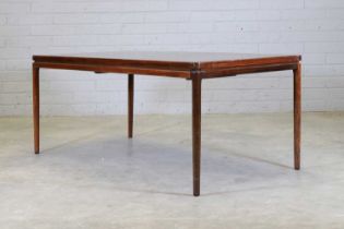 § A Danish rosewood dining table,