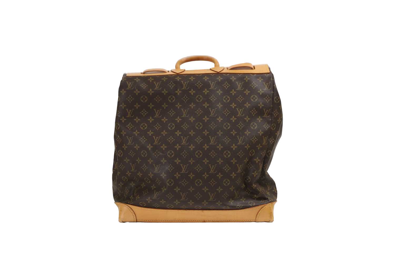 A Louis Vuitton monogrammed canvas large steamer bag, - Image 3 of 13