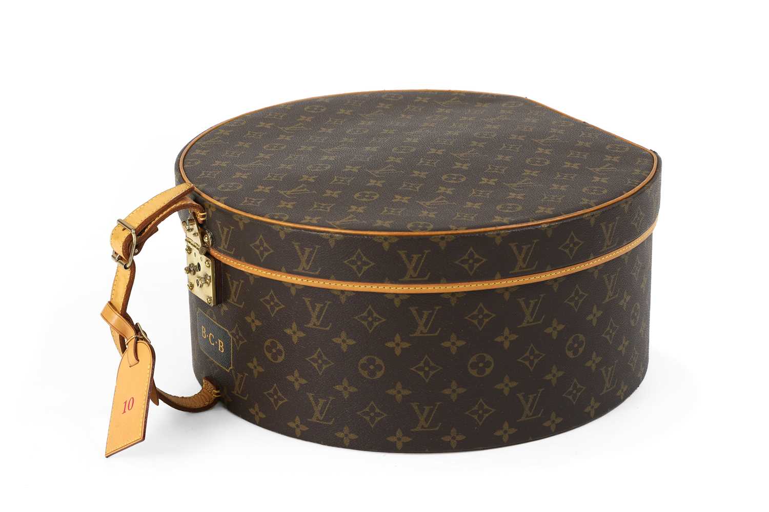 A Louis Vuitton monogrammed canvas boîte à chapeau ronde small hatbox, - Image 4 of 16