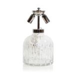 A 'Forest' crystal glass table lamp,