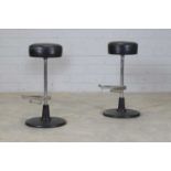 A pair of 'No 1' bar stools,