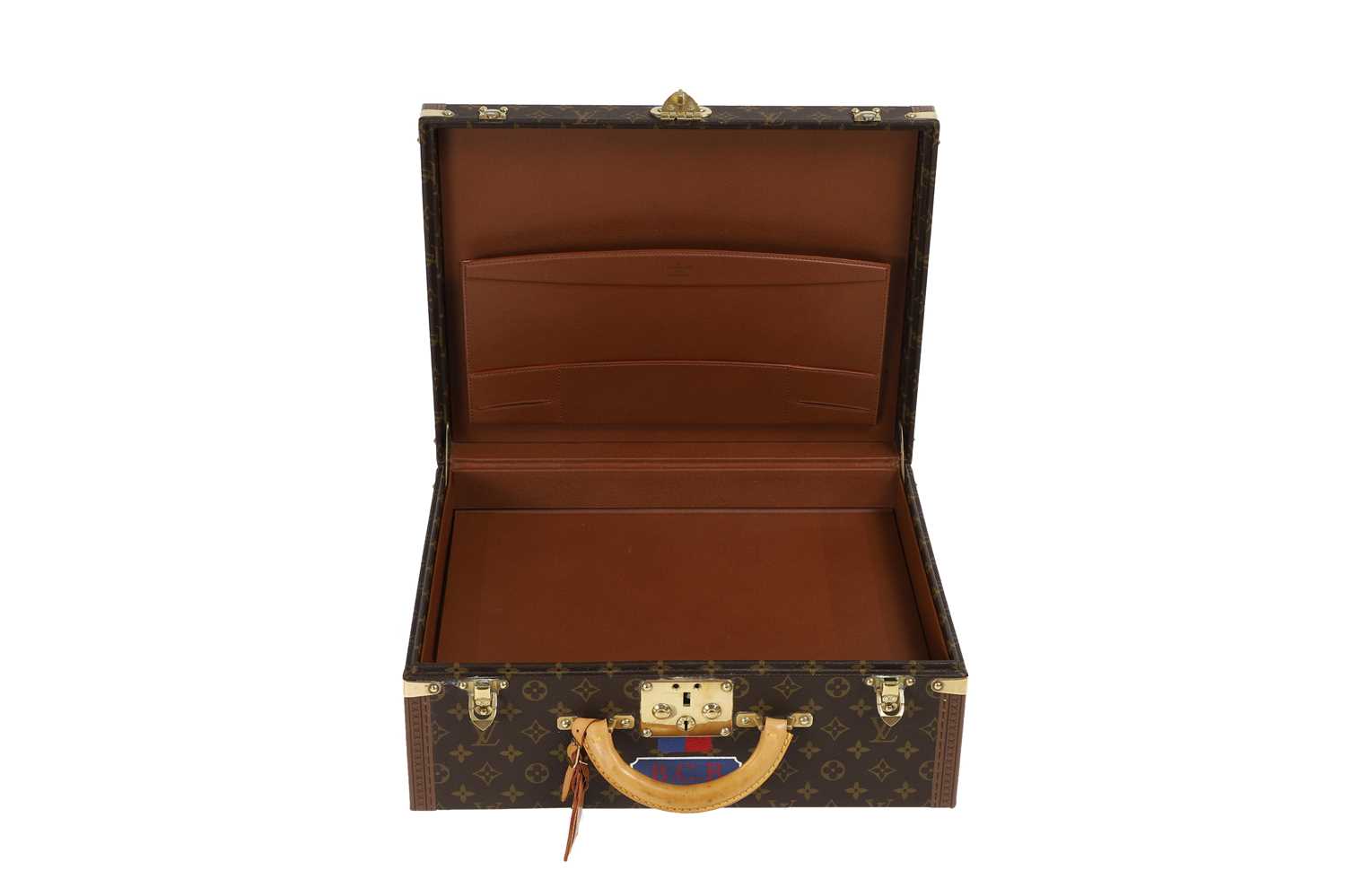A Louis Vuitton monogrammed canvas 'Super President' special order briefcase, - Image 9 of 15