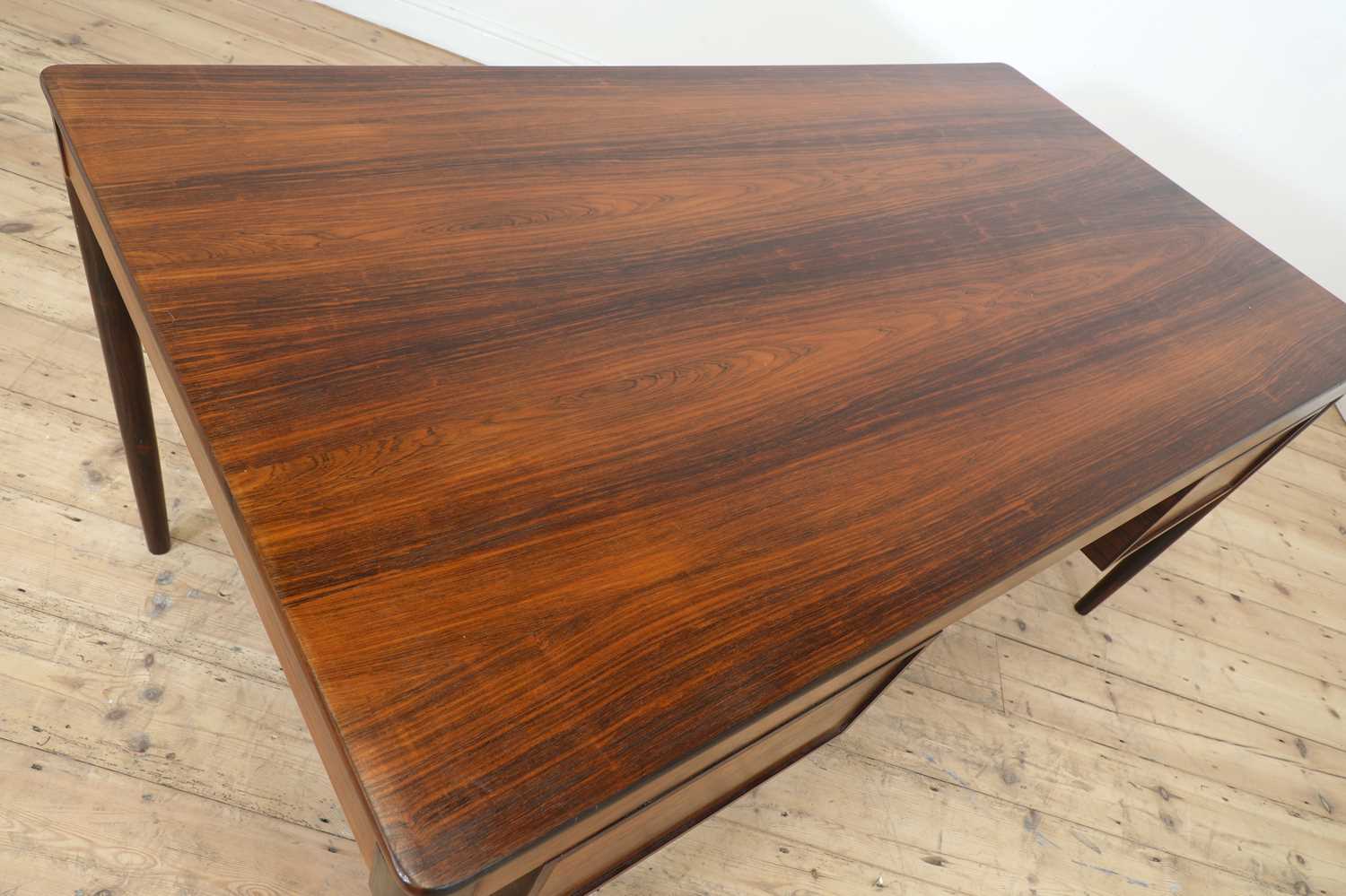 § A Swedish rosewood desk, - Image 4 of 6