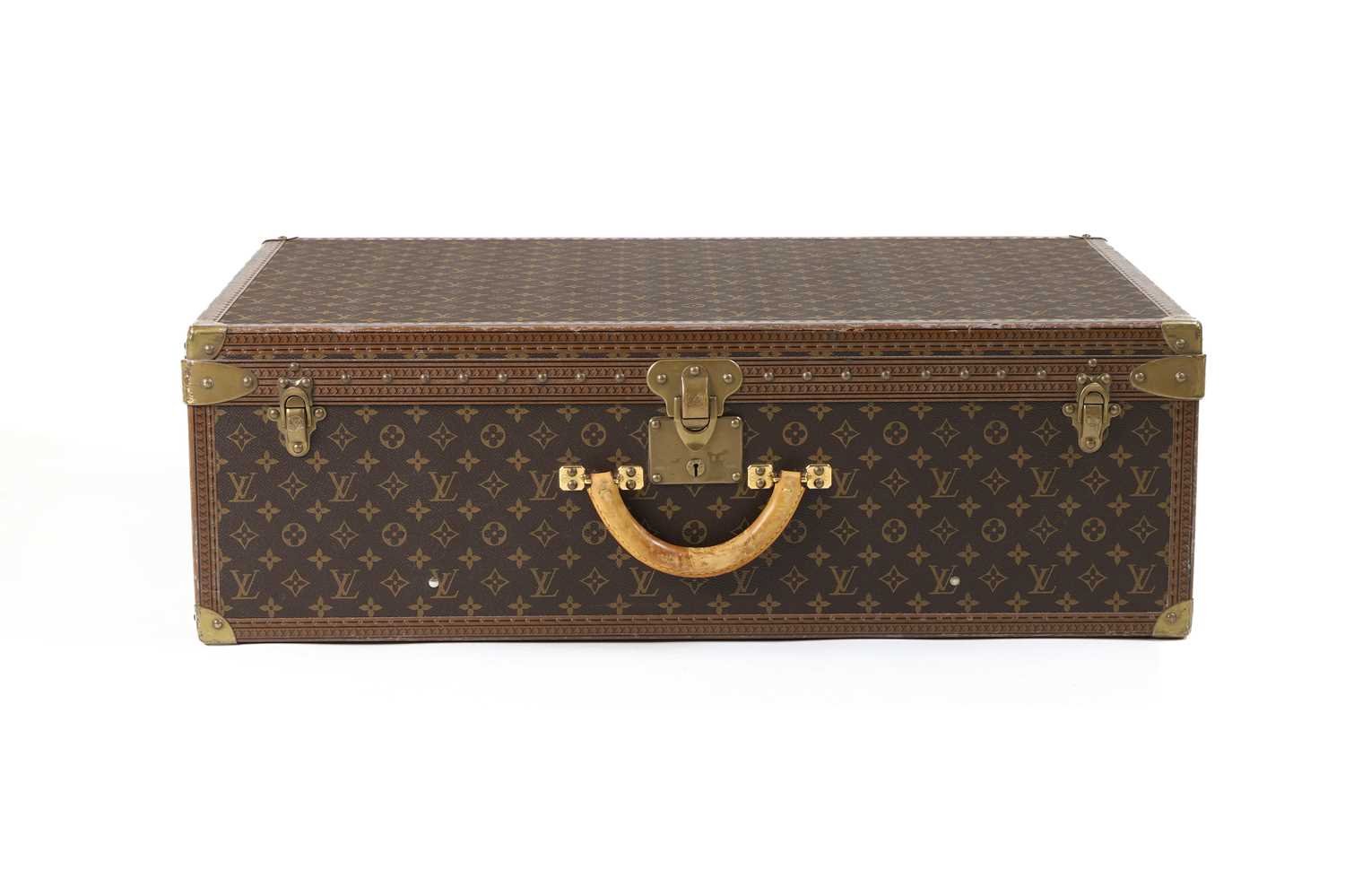 A Louis Vuitton monogrammed canvas English 'Alzer' suitcase, - Image 2 of 29
