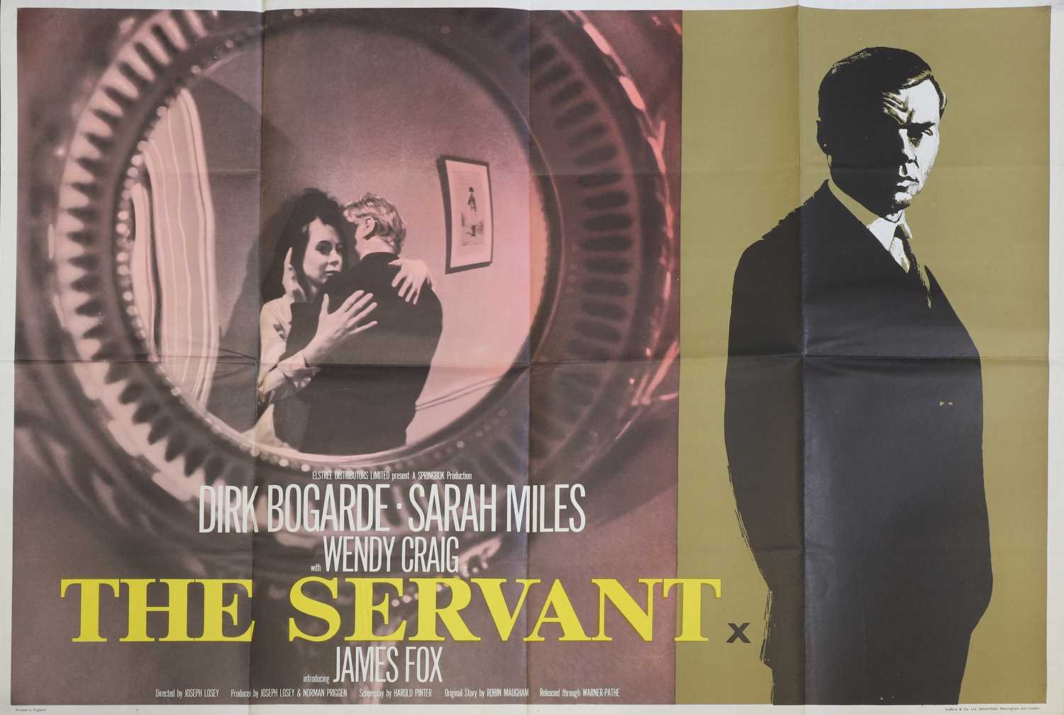 A poster for 'The Servant',