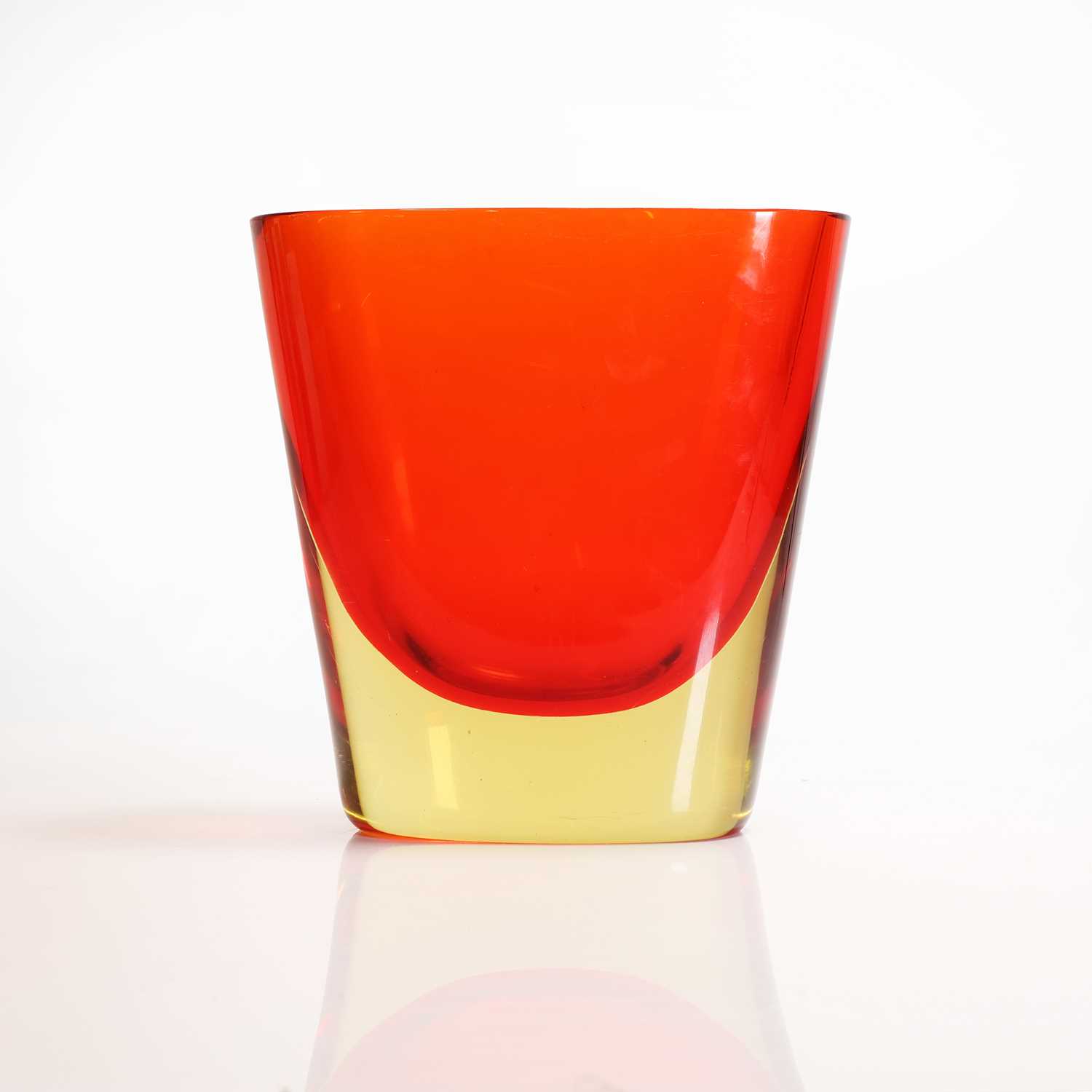 A Murano sommerso glass vase, - Image 2 of 7