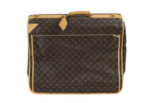 A Louis Vuitton monogrammed canvas suit bag,