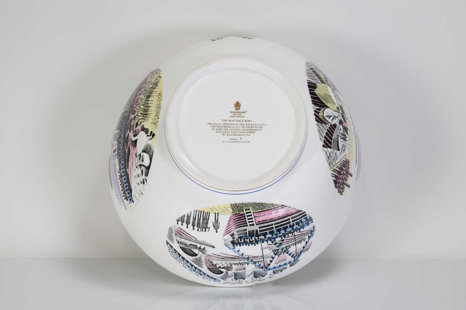 A Wedgwood 'Boat Race' bowl, - Image 7 of 9