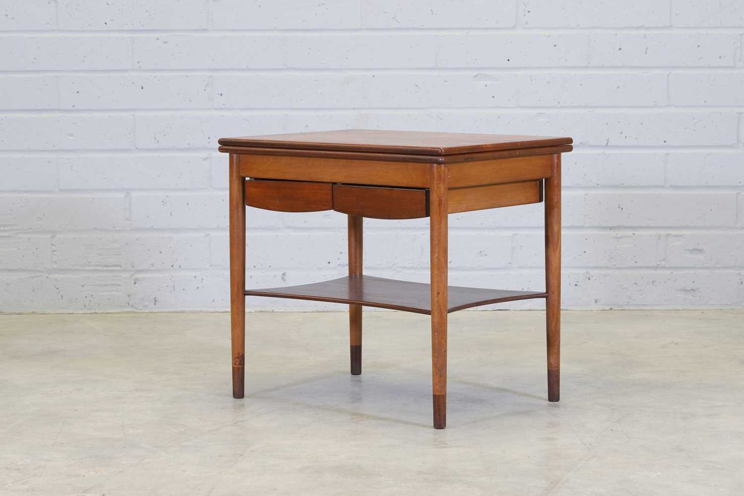 A Danish teak 'Model 149' occasional flip-top table,