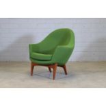 A Danish 'Model 4440' lounge chair,