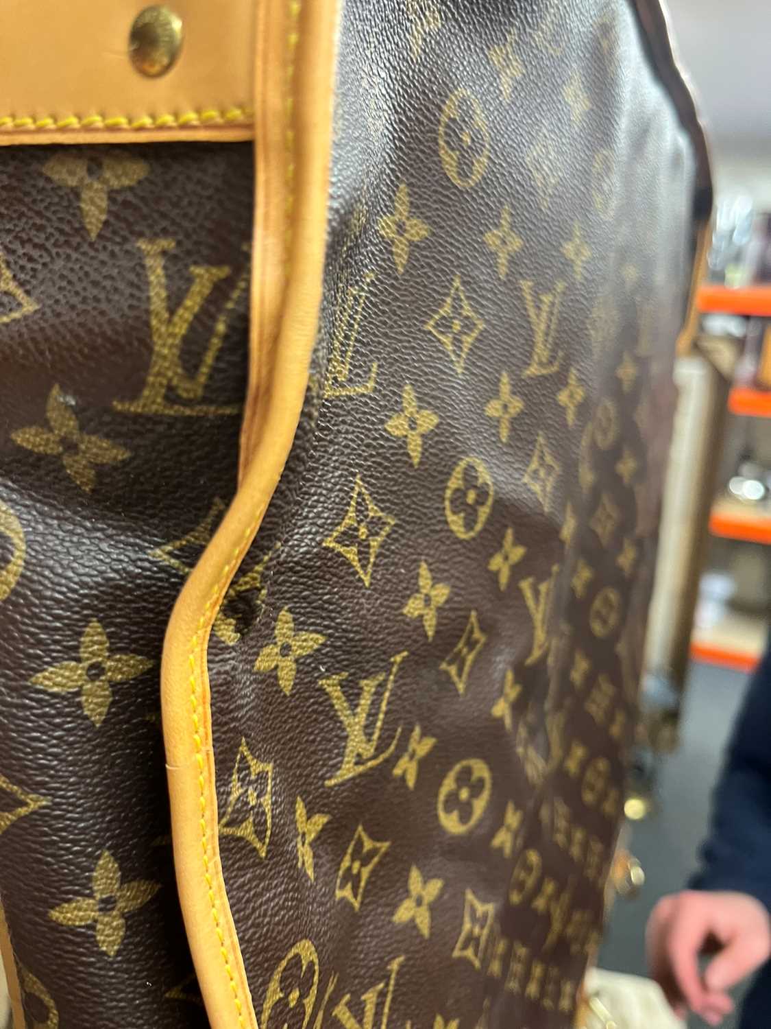 A Louis Vuitton monogrammed canvas suit bag, - Image 23 of 26