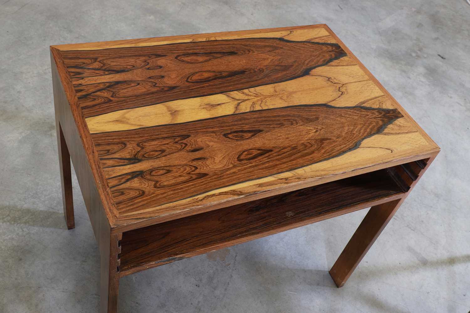 A Danish rosewood nest of tables, - Image 3 of 13