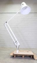 A giant Anglepoise 'Model No. 1227' wall-mounted lamp,