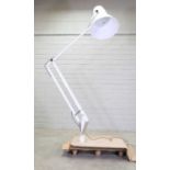 A giant Anglepoise 'Model No. 1227' wall-mounted lamp,