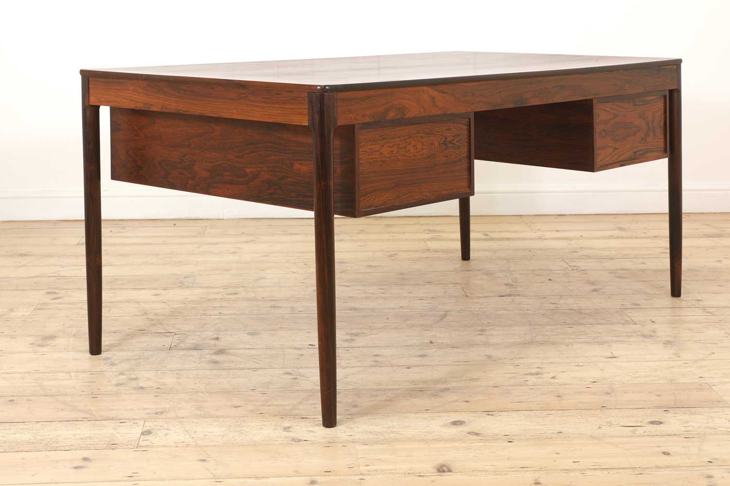 § A Swedish rosewood desk, - Image 2 of 6