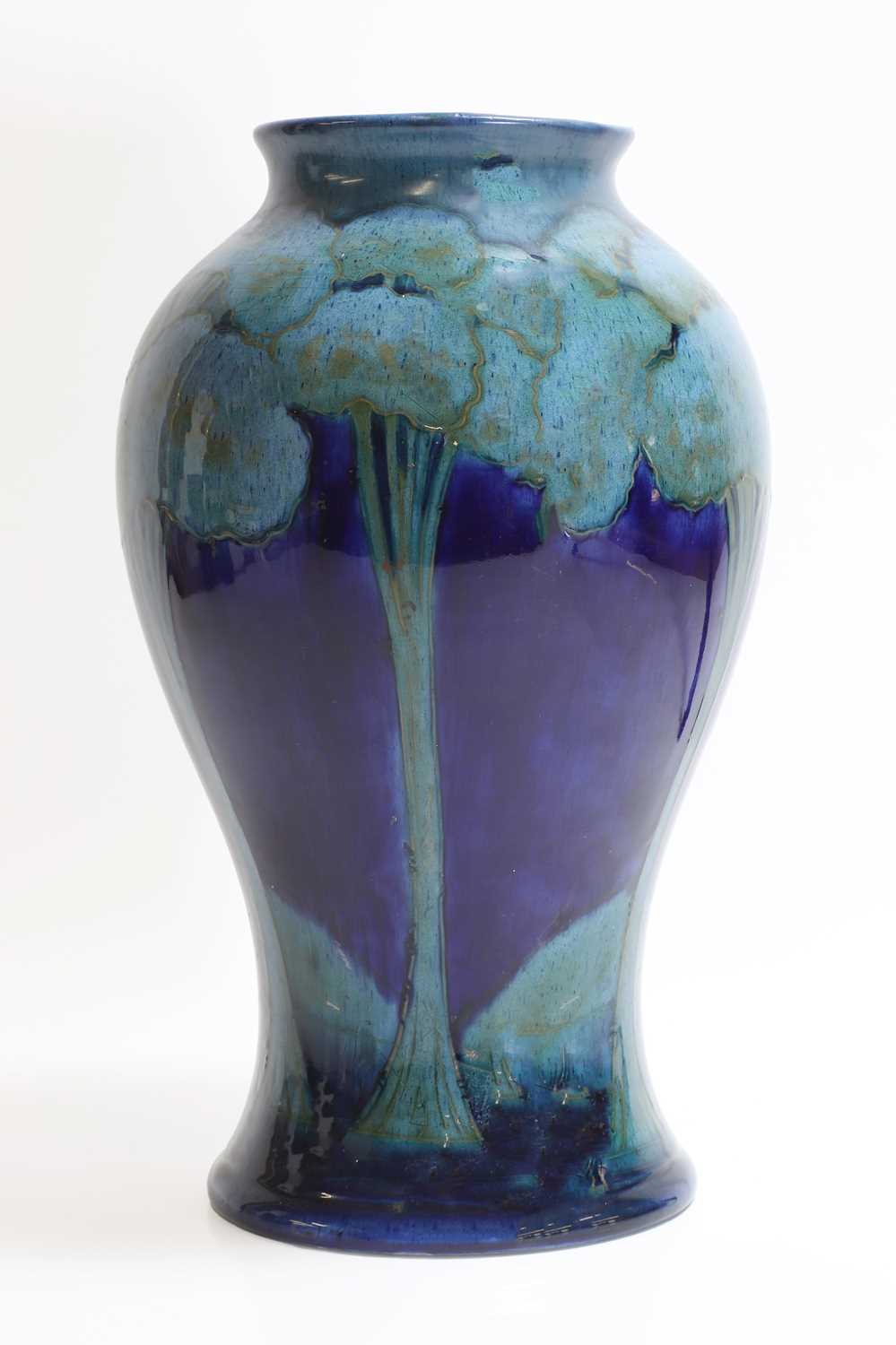 A William Moorcroft 'Moonlit Blue' vase, - Image 2 of 4