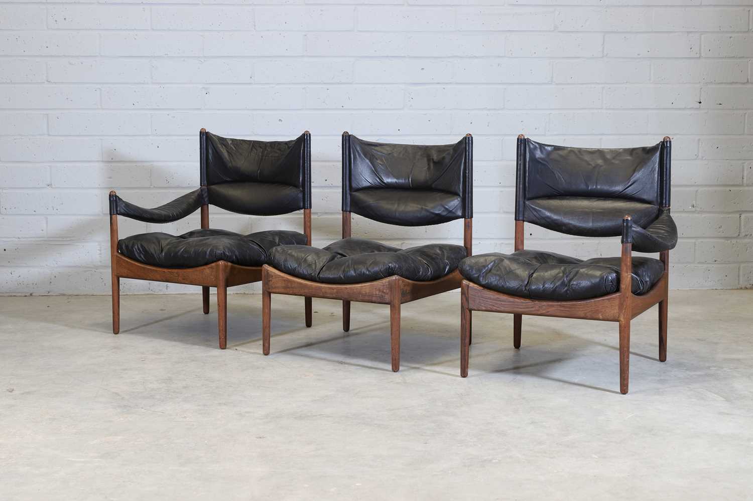 § A Danish 'Modus' rosewood modular sofa, - Image 2 of 10