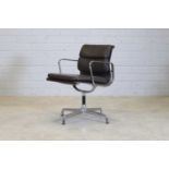 A Vitra 'EA208 Soft Pad' desk chair,