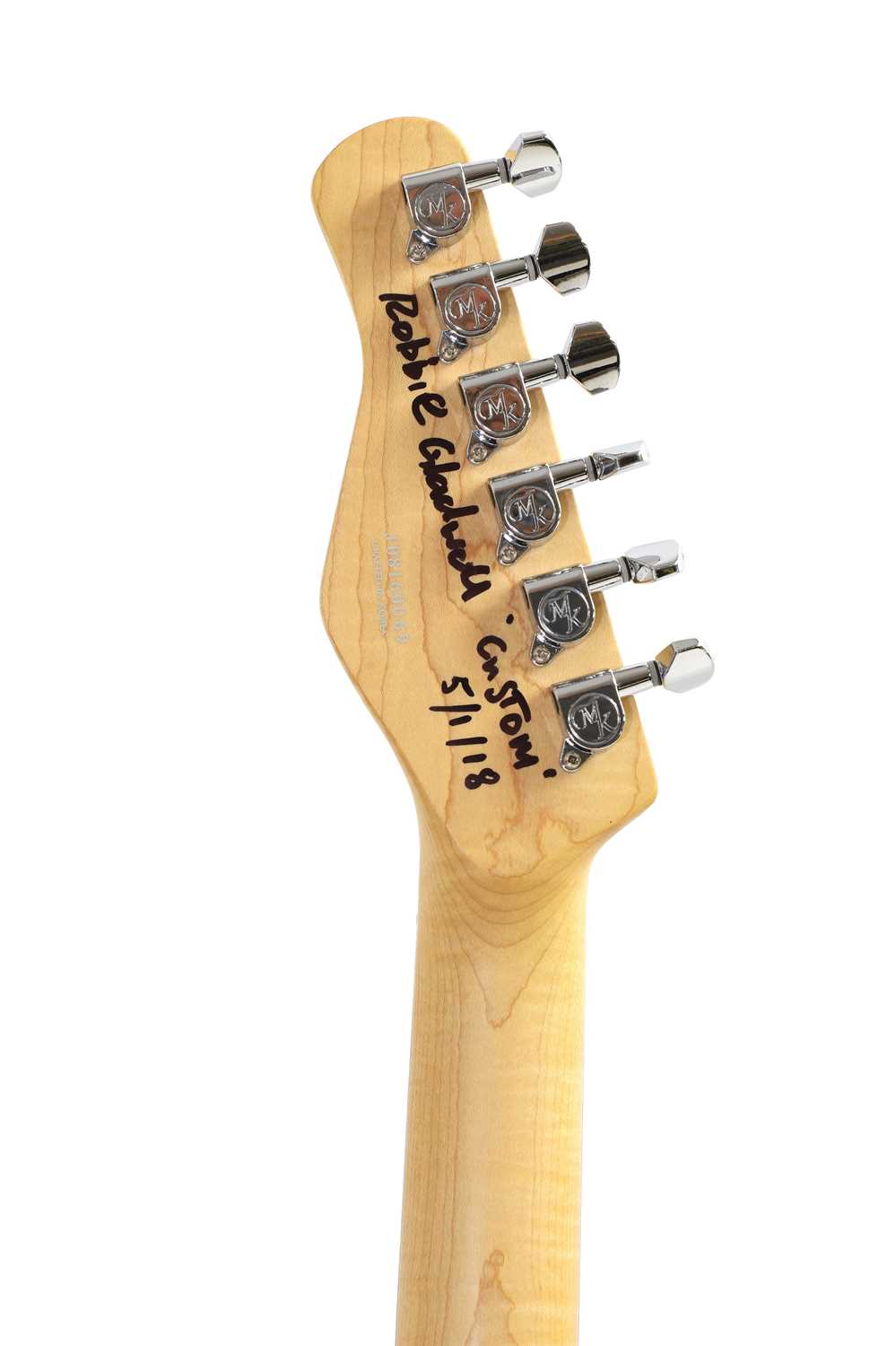 A Michael Kelly Robbie Gladwell custom hybrid electric guitar, - Image 10 of 13
