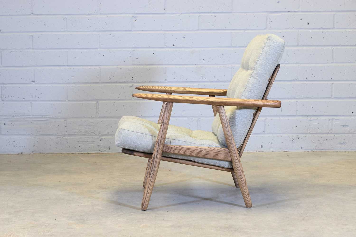 A Danish oak 'GE 240 Cigar' armchair, - Image 6 of 10