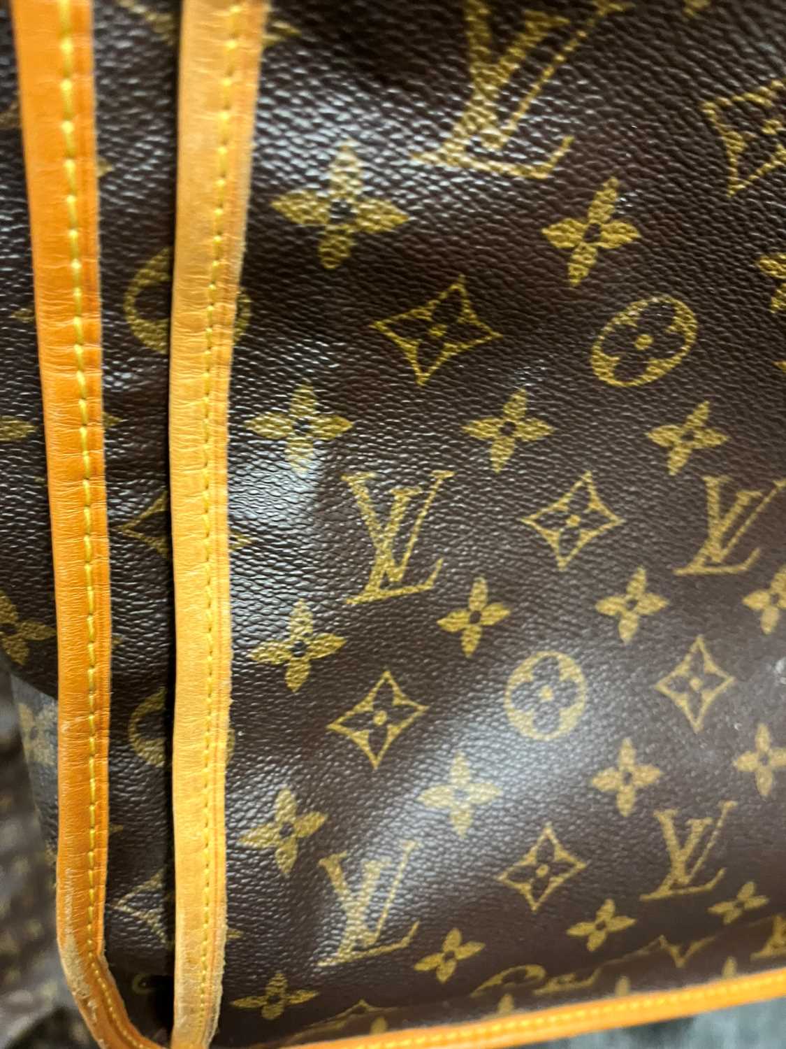 A Louis Vuitton monogrammed canvas suit bag, - Image 23 of 25