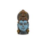 An Indian deity mask,