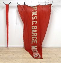 A collection of Thames Barge pennants,