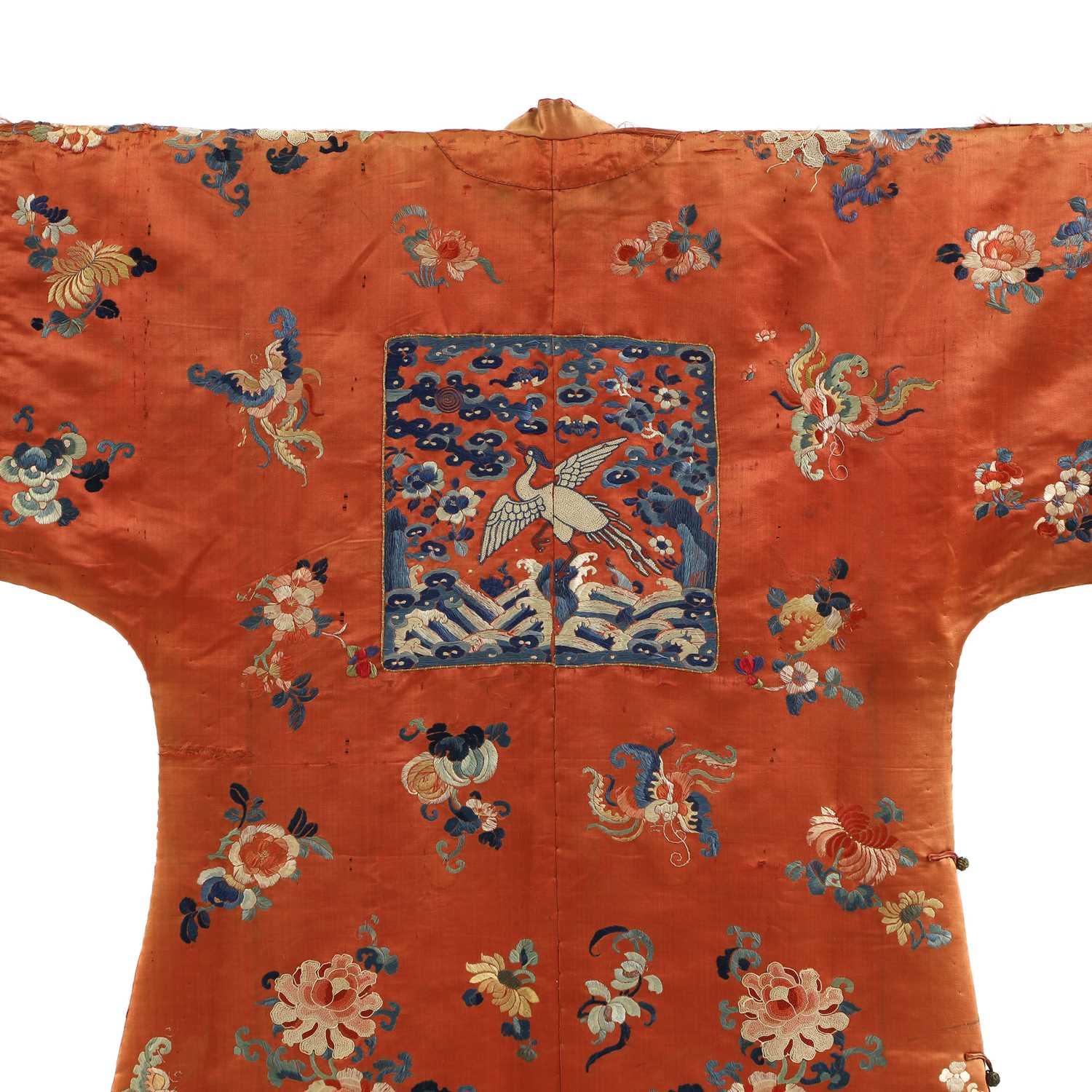 A Chinese embroidered robe, - Image 10 of 11