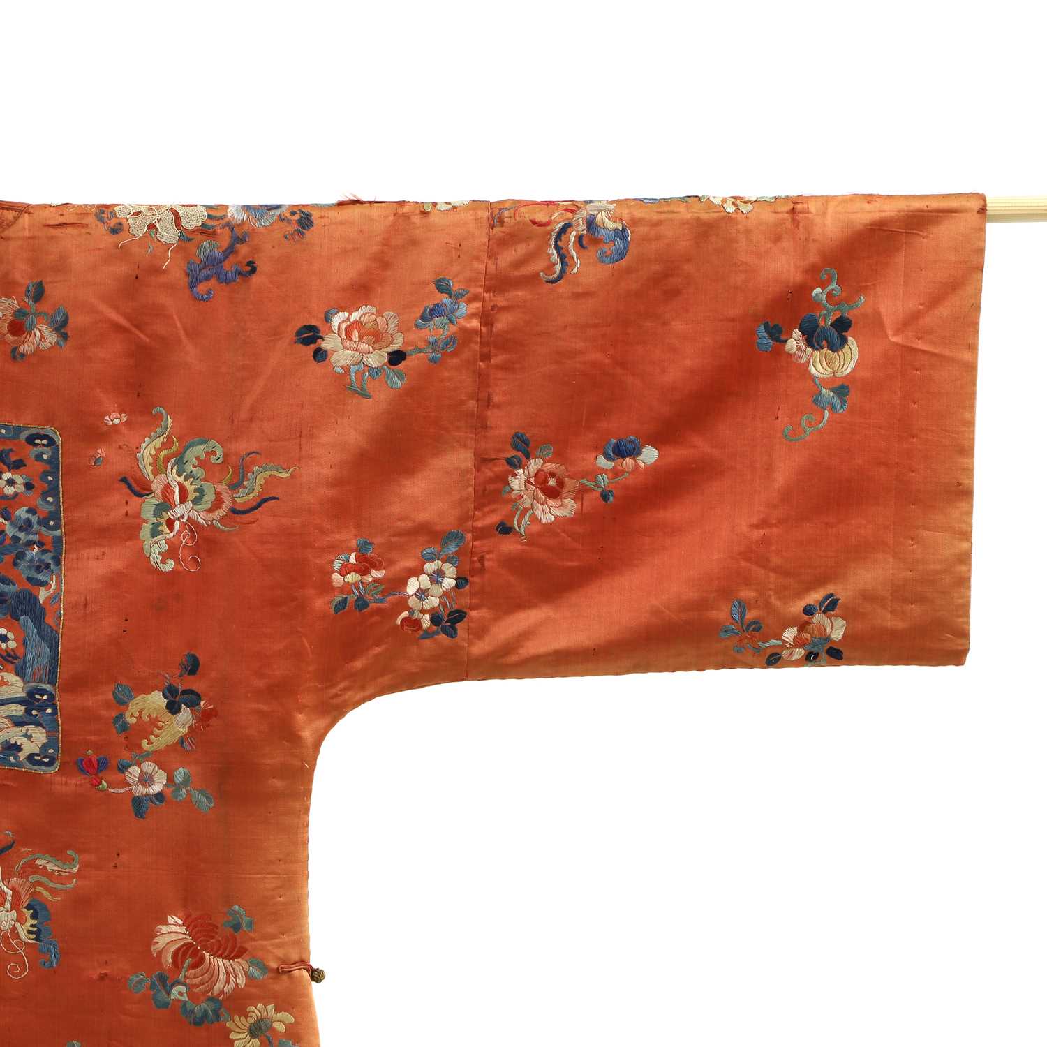 A Chinese embroidered robe, - Image 8 of 11