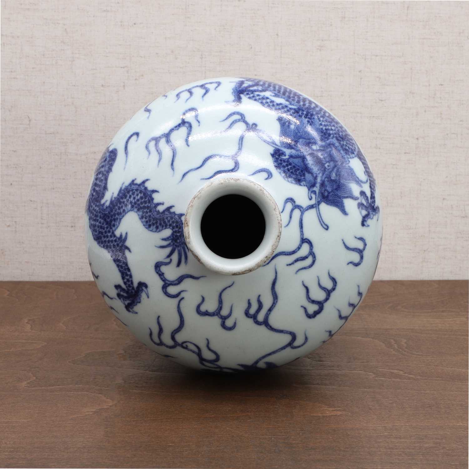 A Chinese blue and white meiping vase, - Image 11 of 12