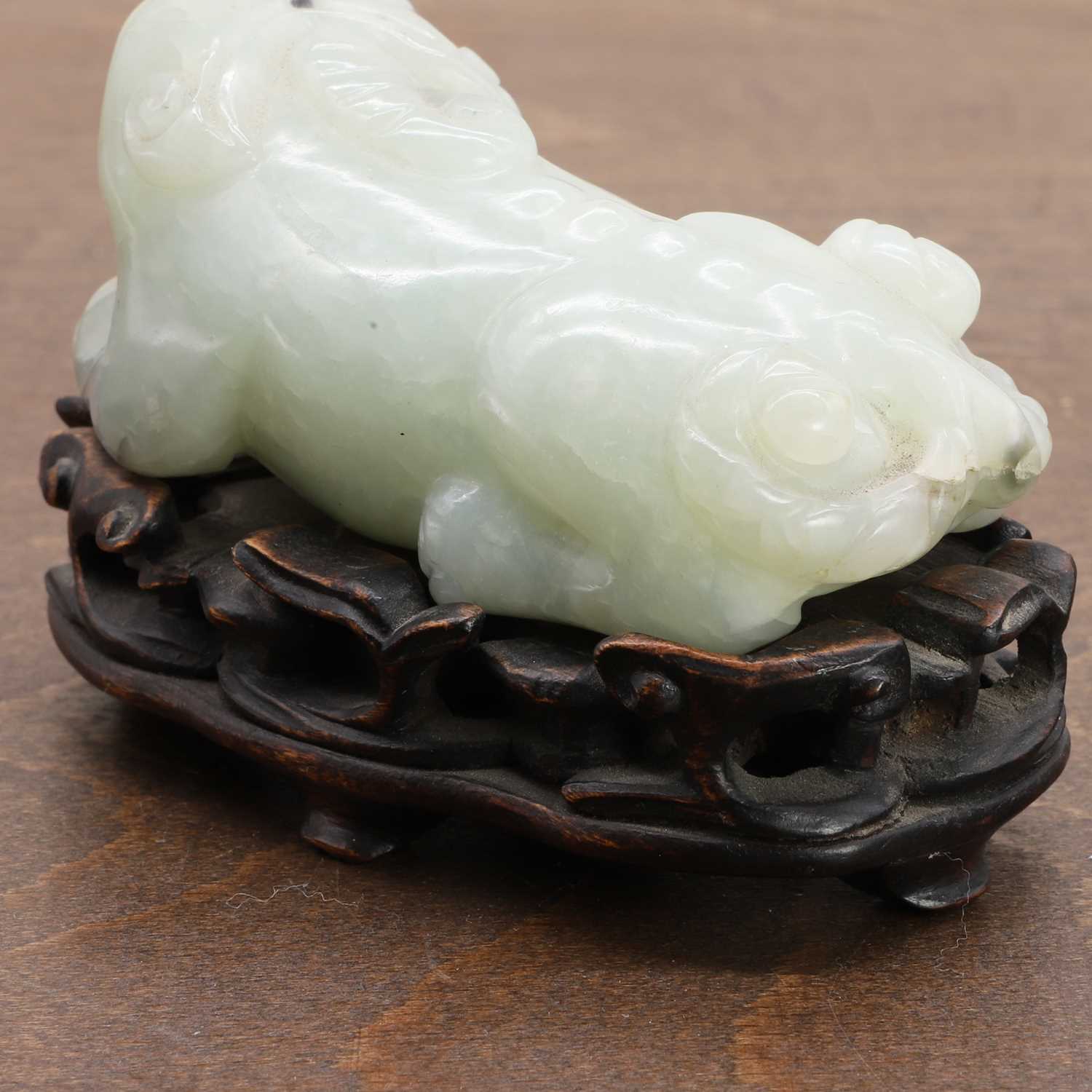 A Chinese jade carving, - Image 6 of 8