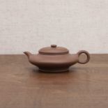 A Chinese Yixing zisha teapot,
