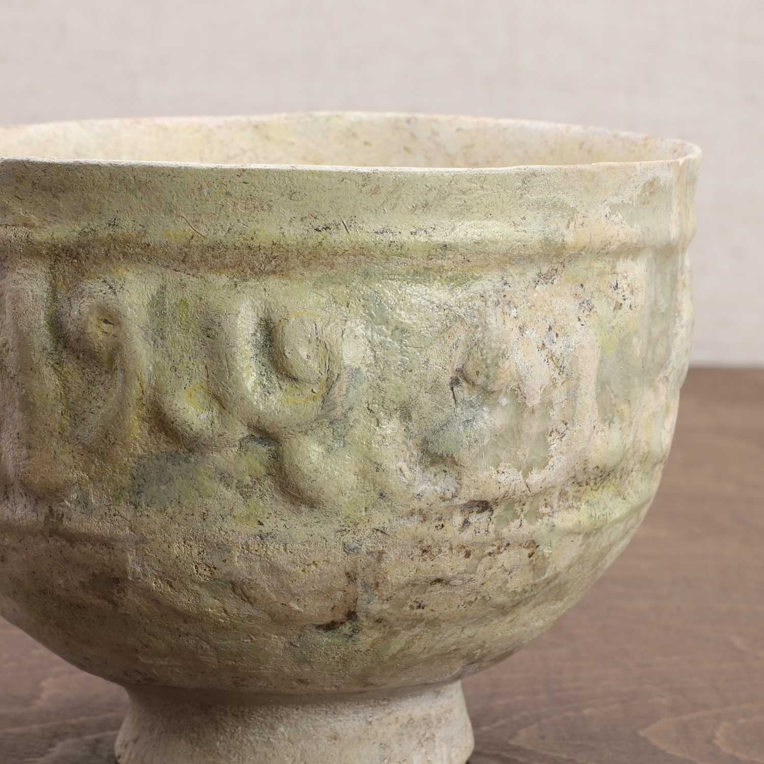 A Nishapur white-glazed bowl, - Image 5 of 7