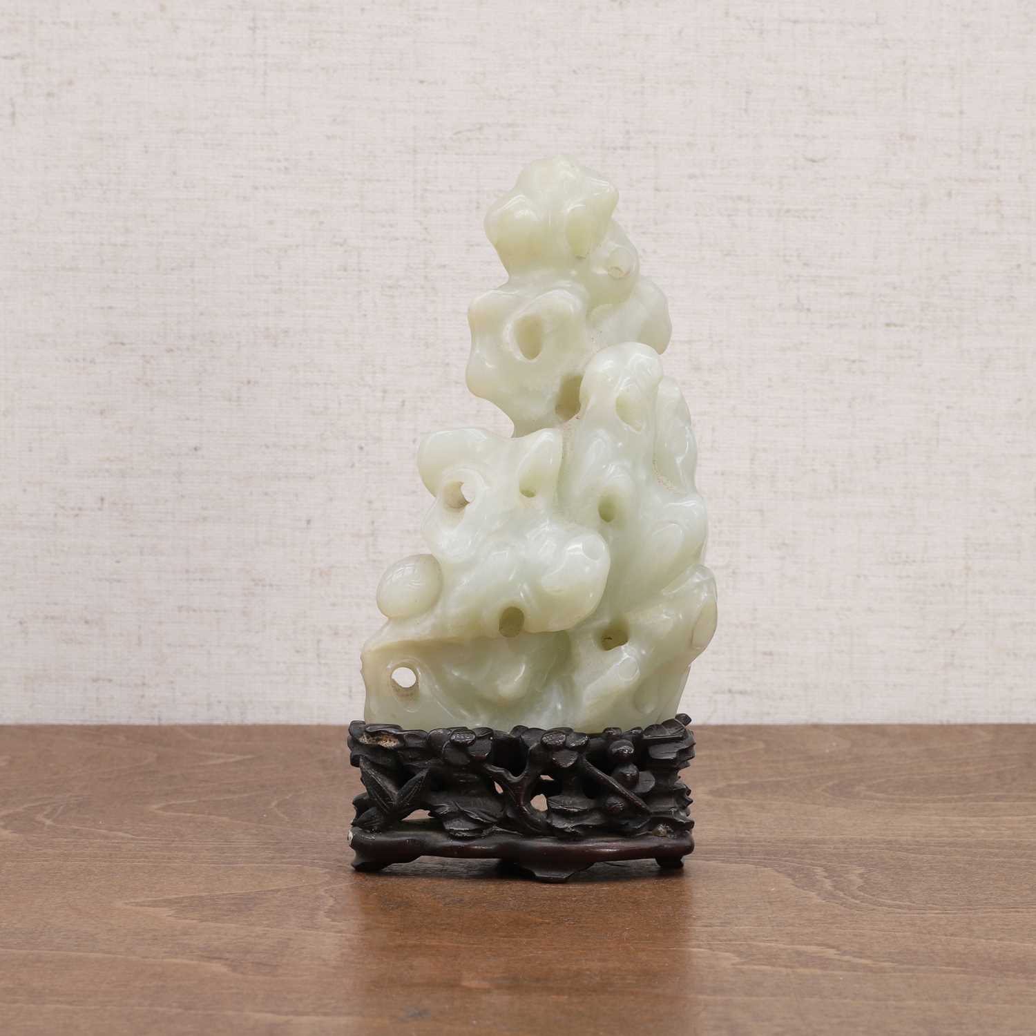 A Chinese jade carving, - Image 3 of 6