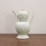 A Chinese qingbai ware ewer and cover,