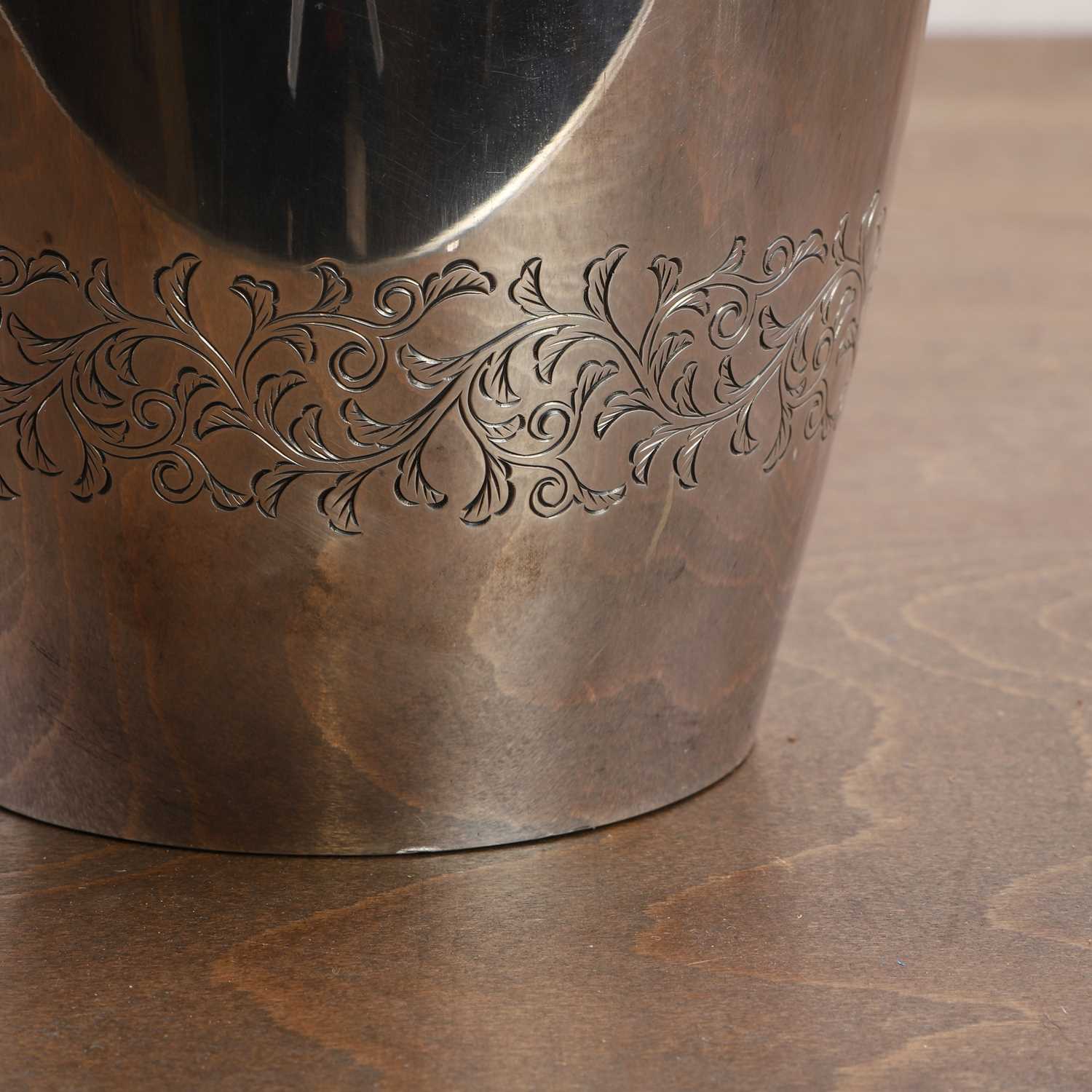 A Japanese silver vase, - Image 9 of 12