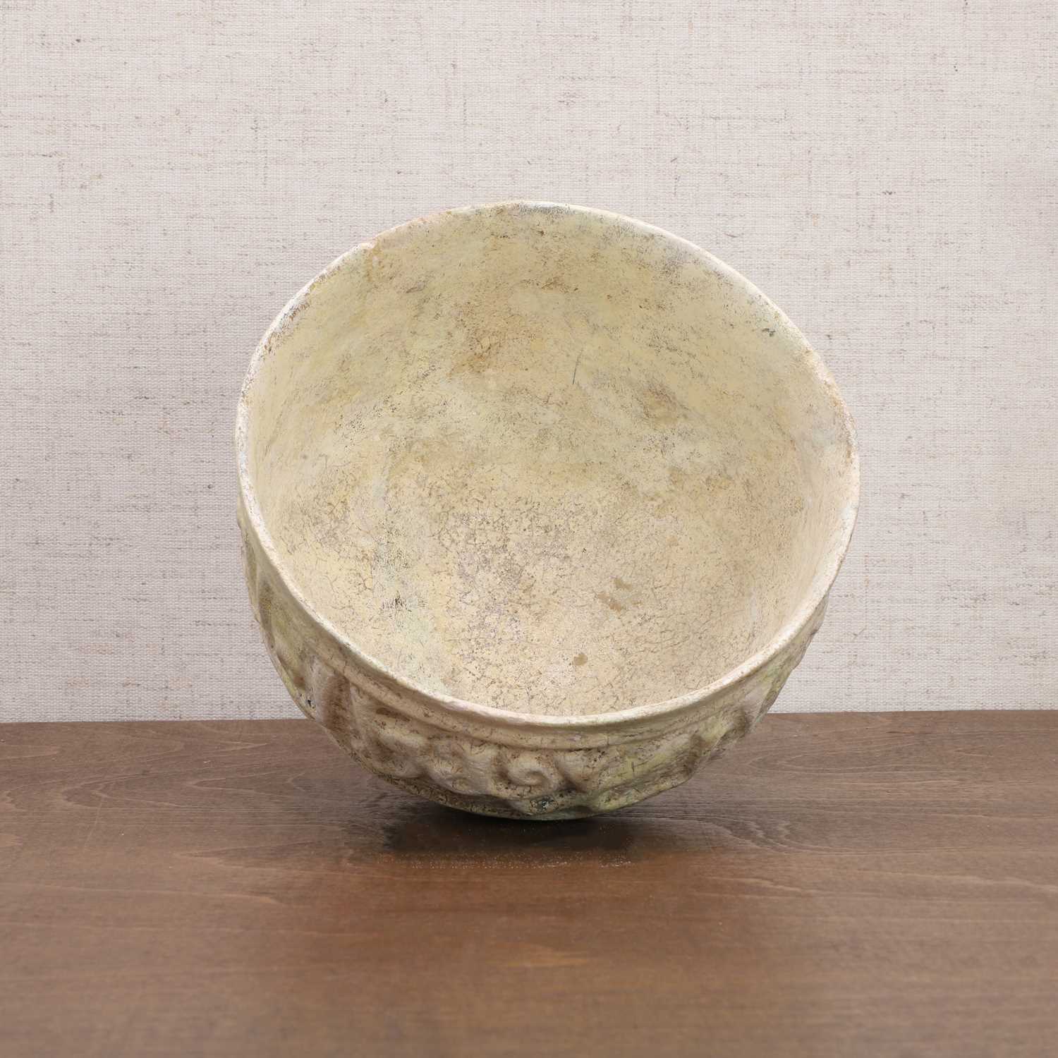 A Nishapur white-glazed bowl, - Image 6 of 7